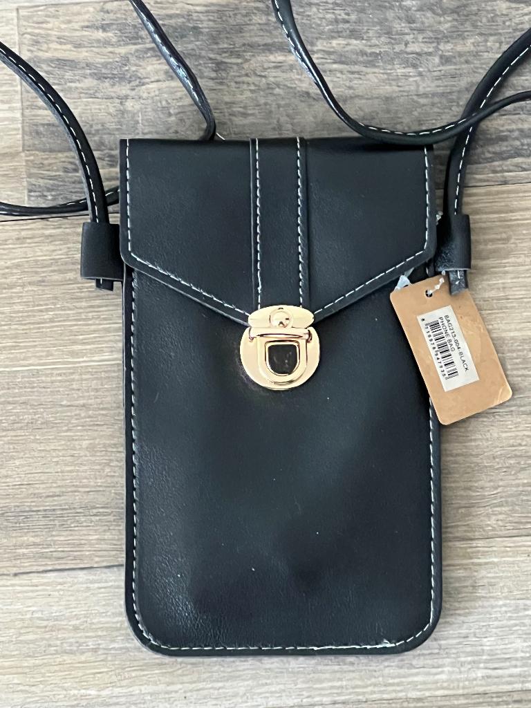 Zwarte telefoontas NIEUW, Ophalen of Verzenden, Nieuw, Zwart