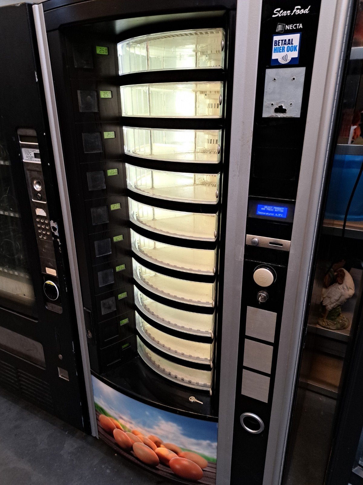 Eier / kaas automaat gekoeld, Verzamelen, Automaten | Overige, Ophalen