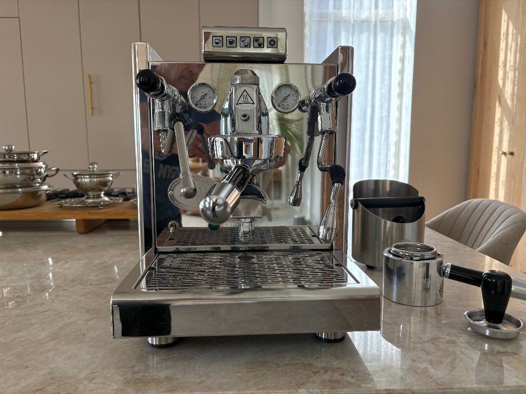 ECM koffiezetapparaat Elektronika II Profi, Witgoed en Apparatuur, Ophalen, Koffiemachine, Zo goed als nieuw, 2 tot 4 kopjes