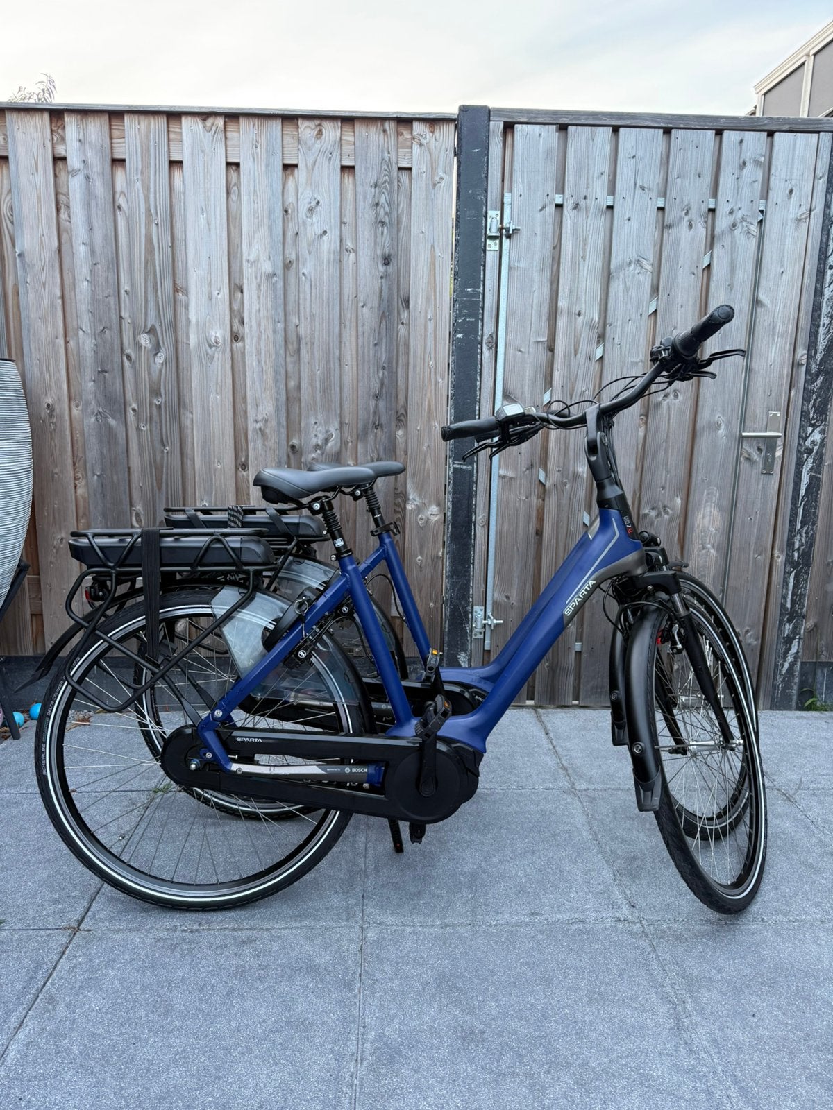 Set nette Sparta M7b elektrische fiets bosch motor/500Wh, Ophalen, Gebruikt, Sparta, Versnellingen