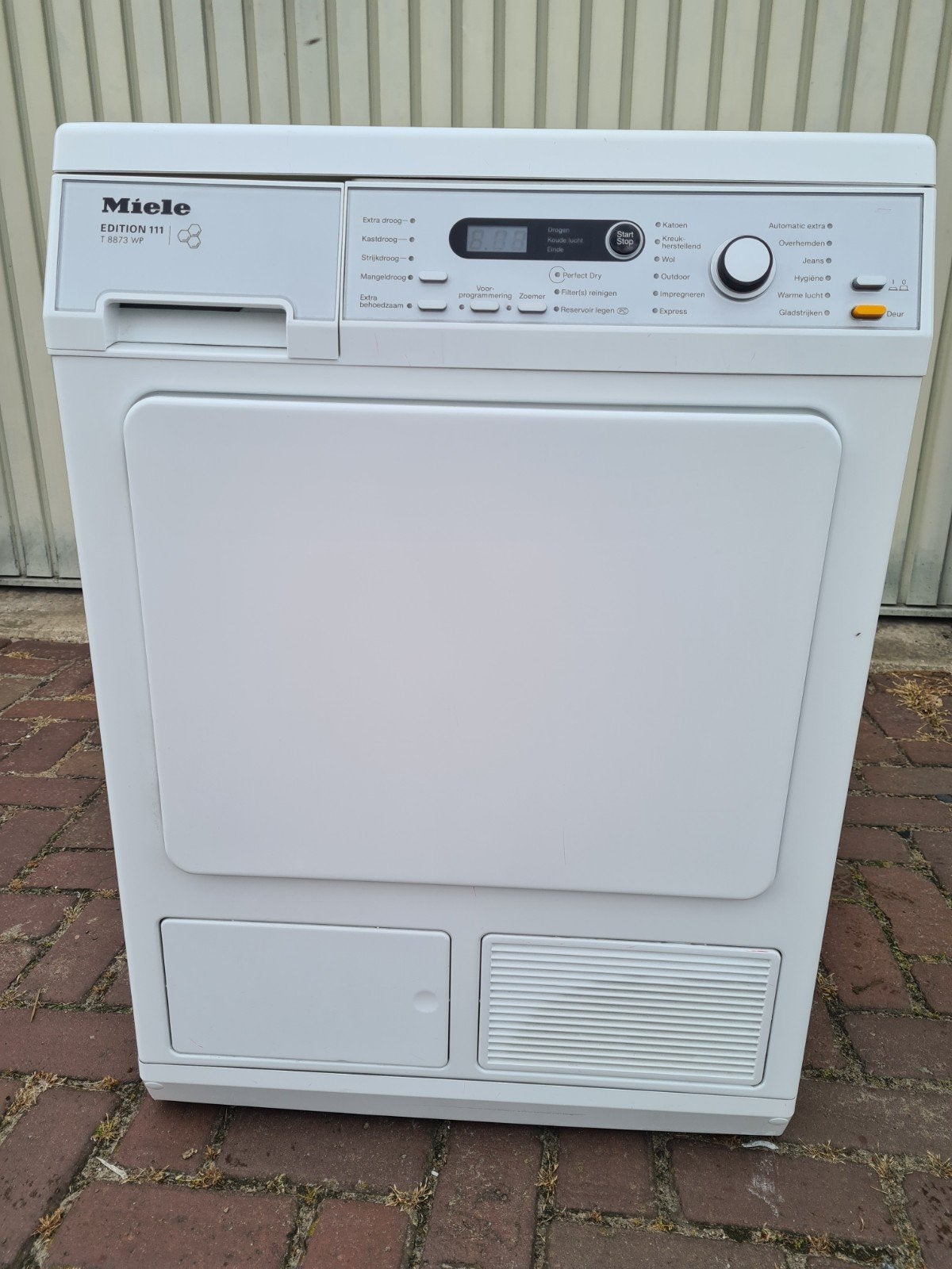 Miele Edition 111 warmtepompdroger 8 kilo A++, Anti-kreukfase, 8 tot 10 kg, Ophalen of Verzenden, Zo goed als nieuw