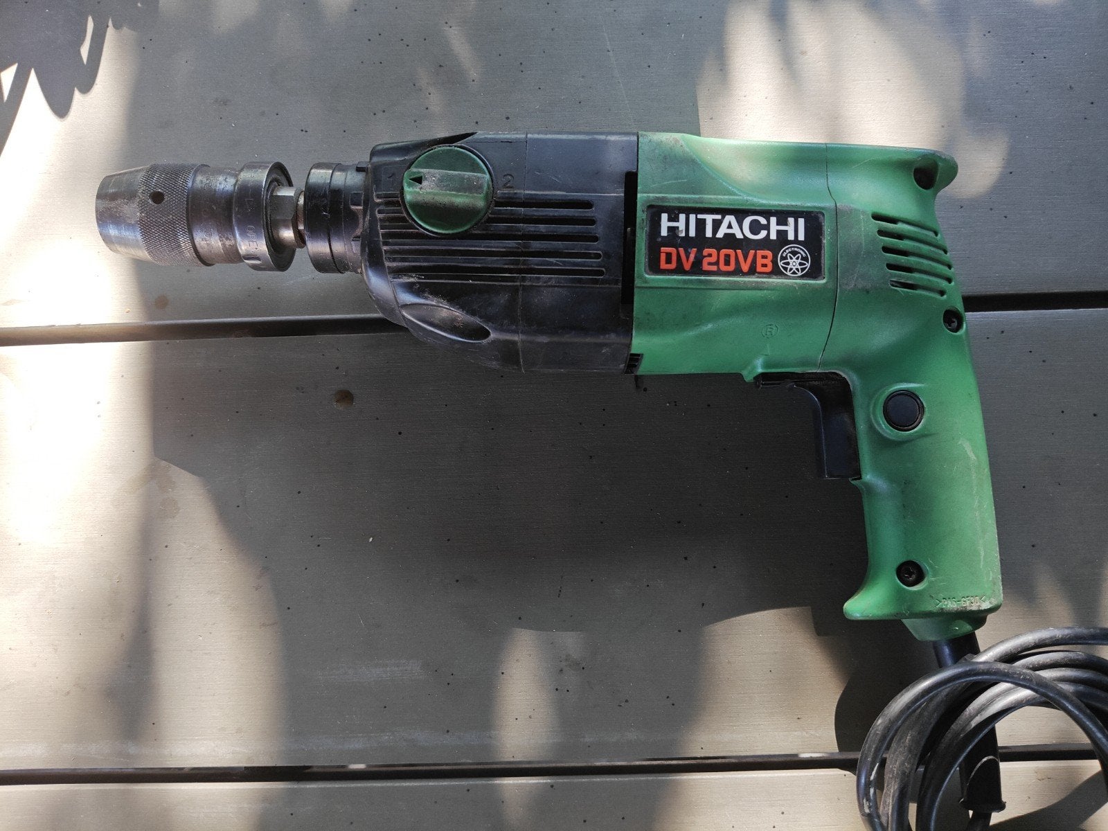 Hitachi DV20VB Klopboormachine 750W met snelspankop, Doe-het-zelf en Verbouw, Gereedschap | Boormachines, Boormachine, Ophalen of Verzenden