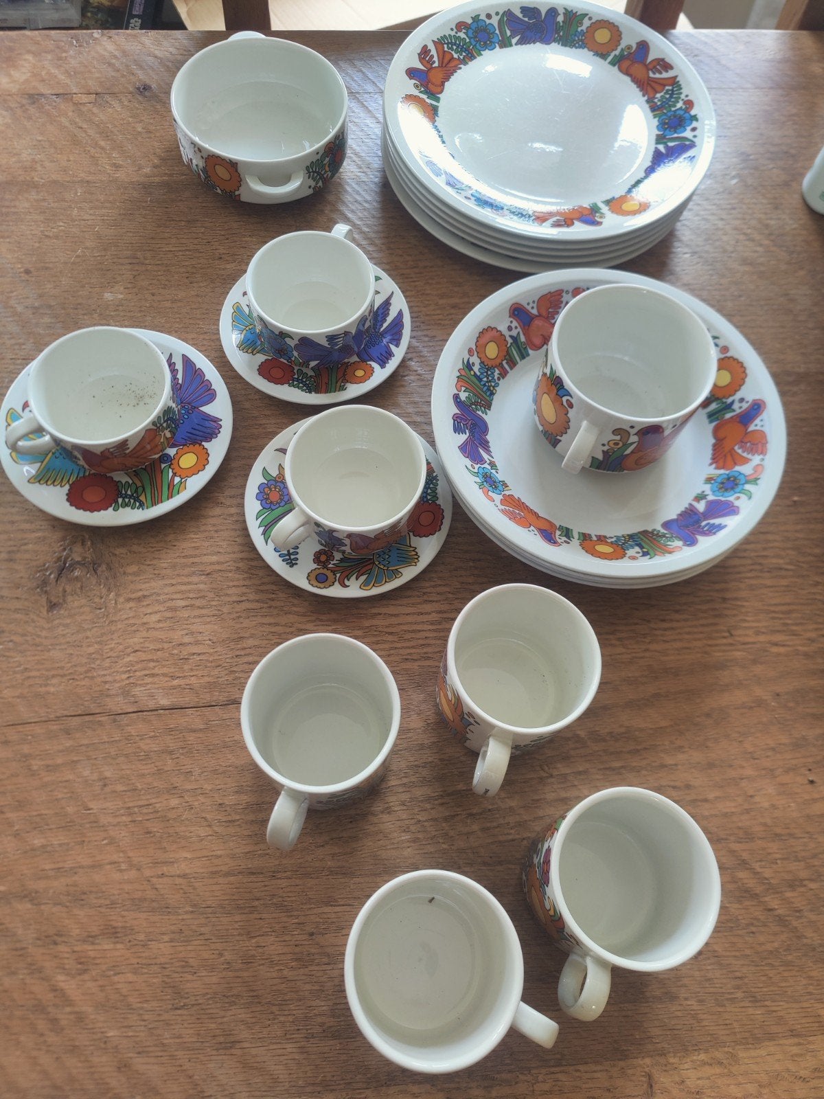 Villeroy & Boch Acapulco Servies - Vintage en Compleet, Gebruikt, Keramiek, Villeroy & Boch, Vintage