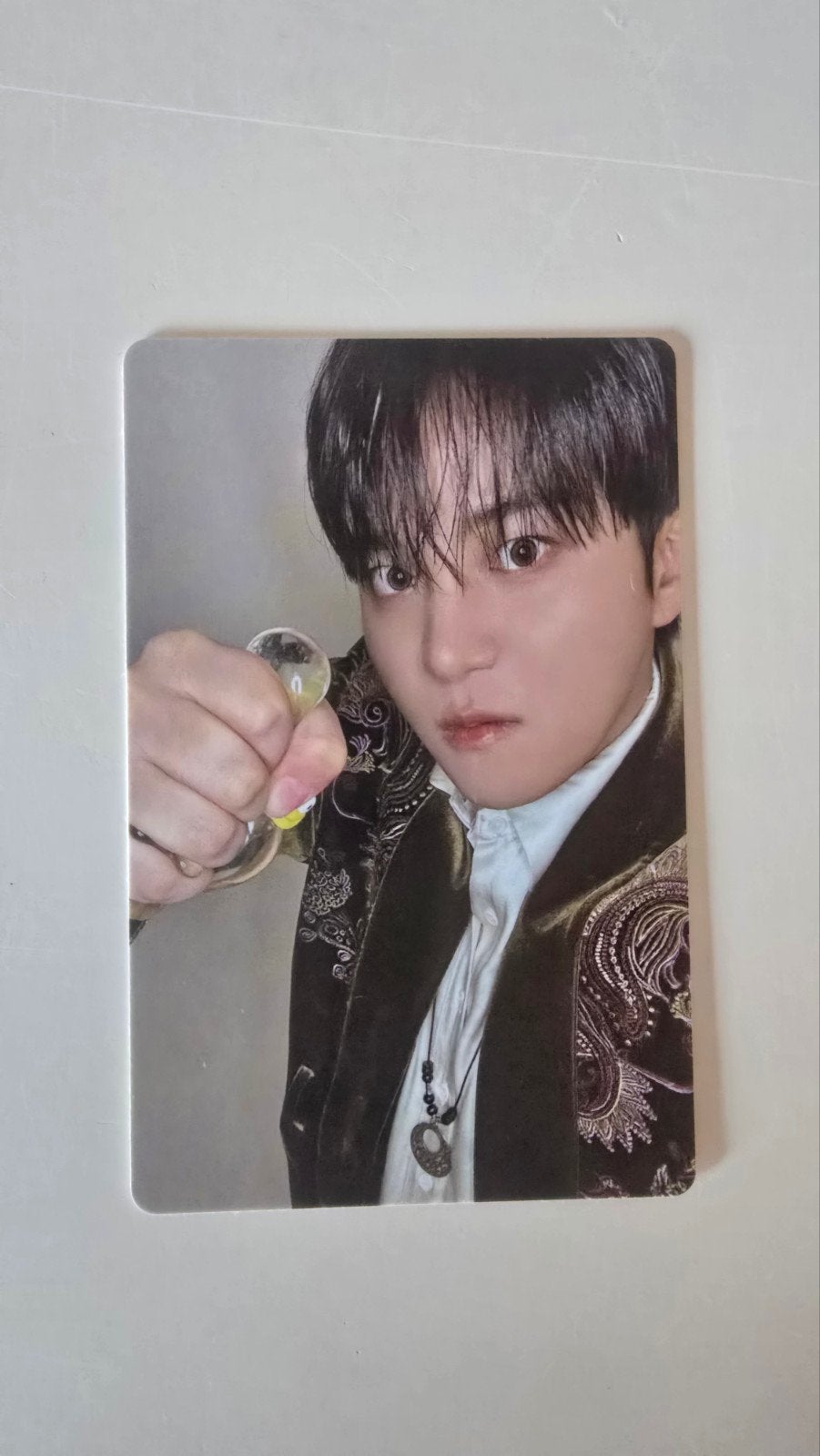 Ateez Jongho golden hour part 5 hello82 pob, Verzenden, Zo goed als nieuw, Foto of Kaart