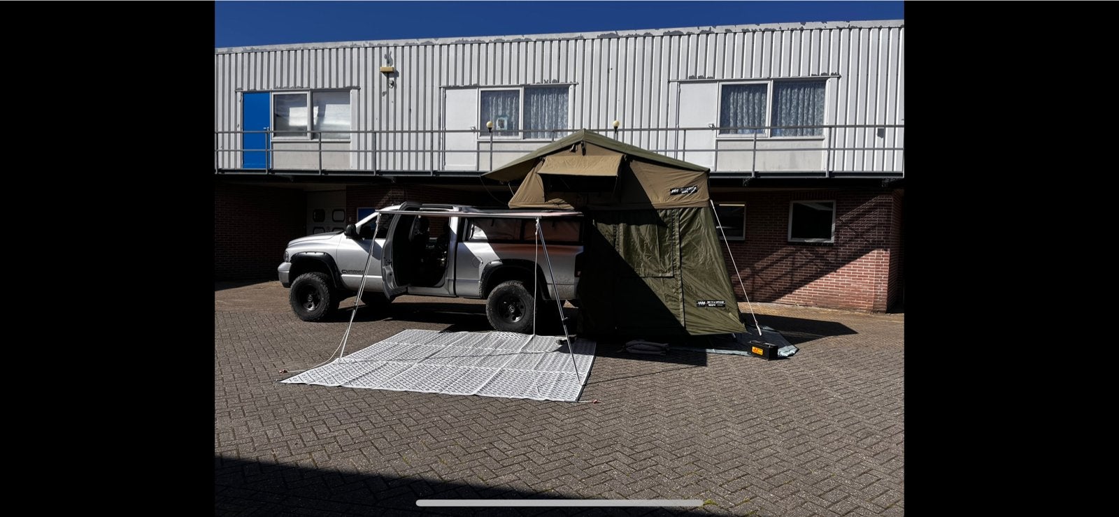 Daktent met luifel en ondertent te koop, Ophalen, Gebruikt, Tot en met 4