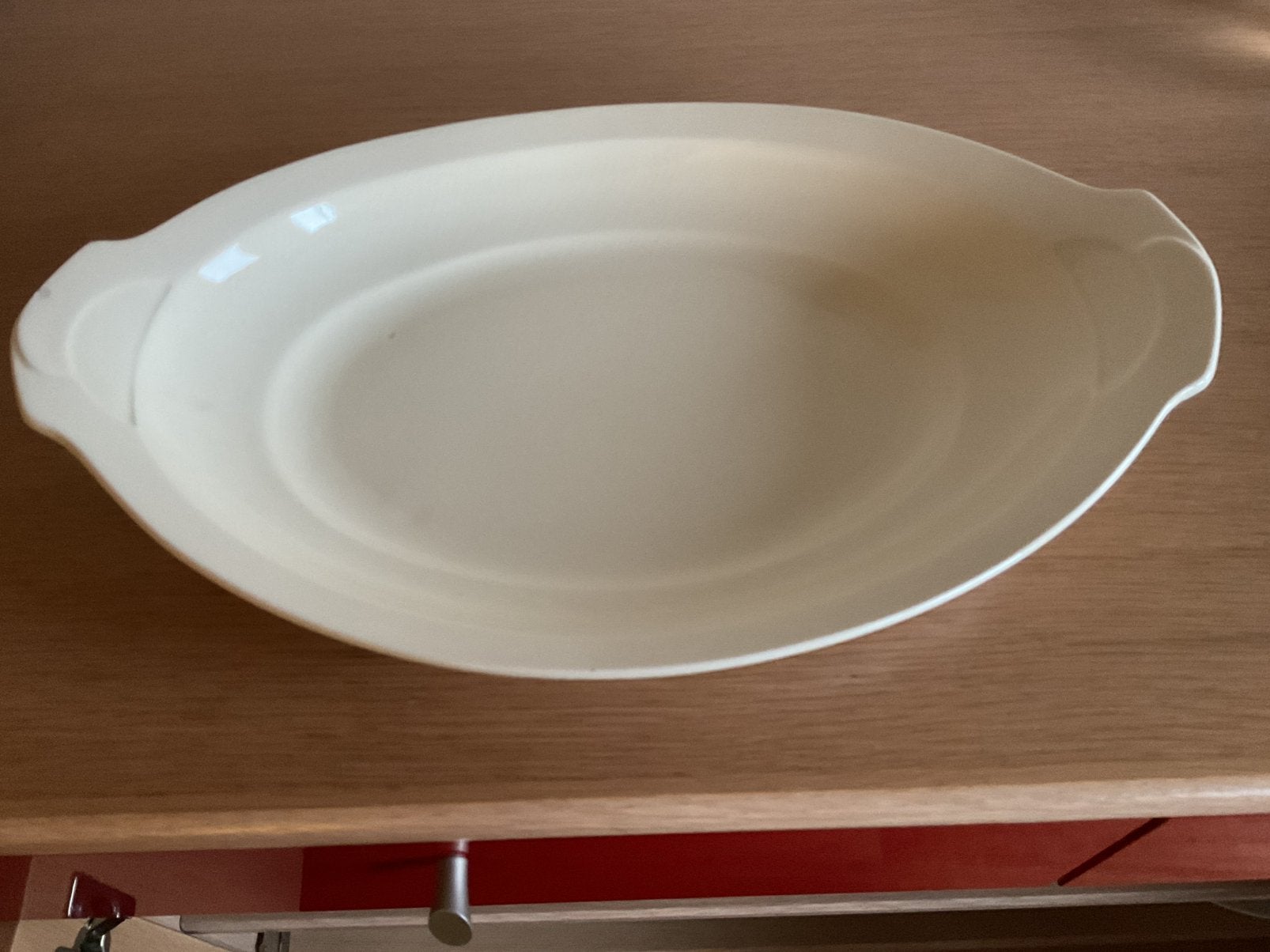 REGOUT CREME BROODSCHAAL, Ophalen of Verzenden