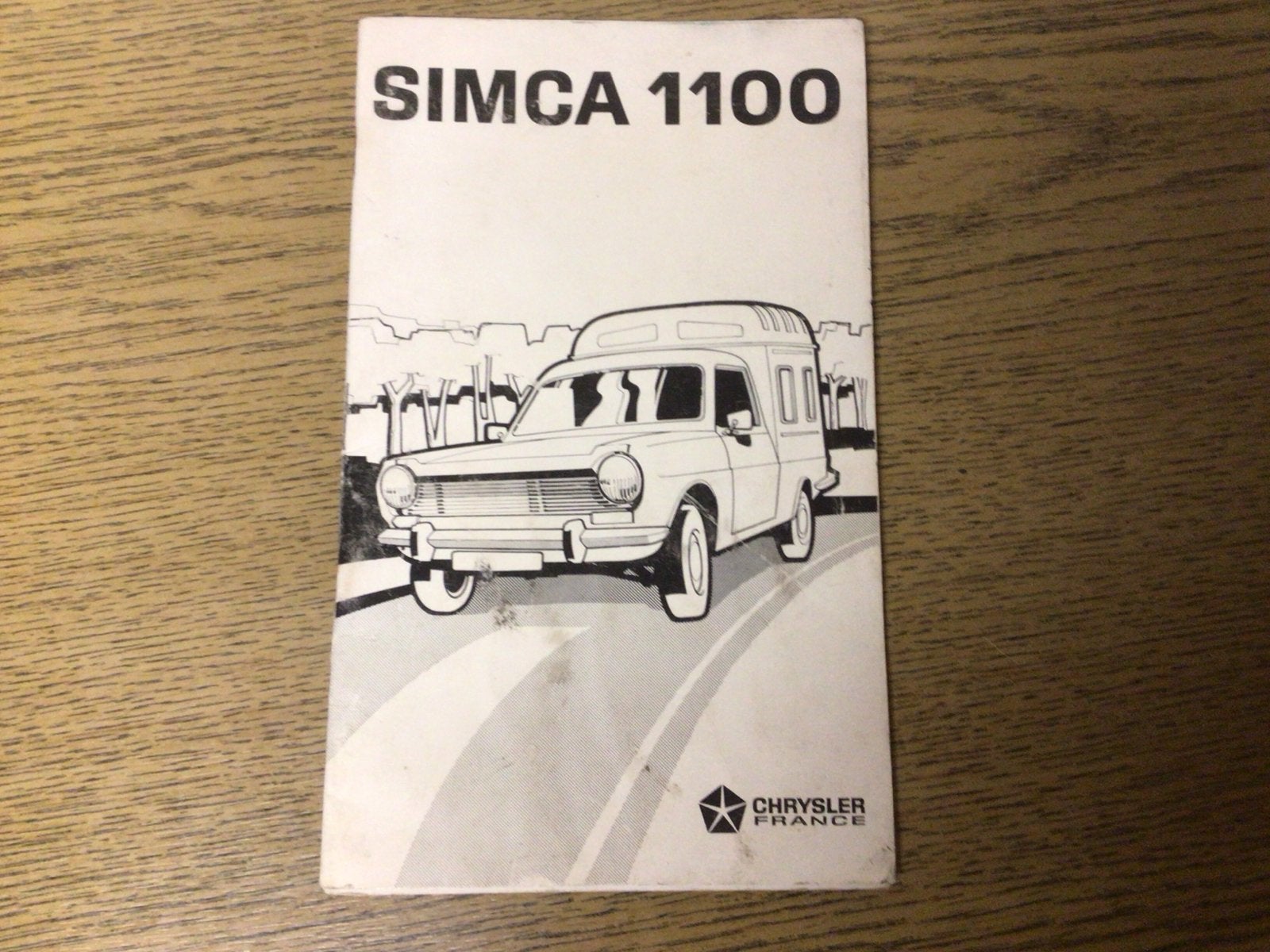 Simca 1100 Handleiding, Ophalen of Verzenden, Gelezen, Overige merken