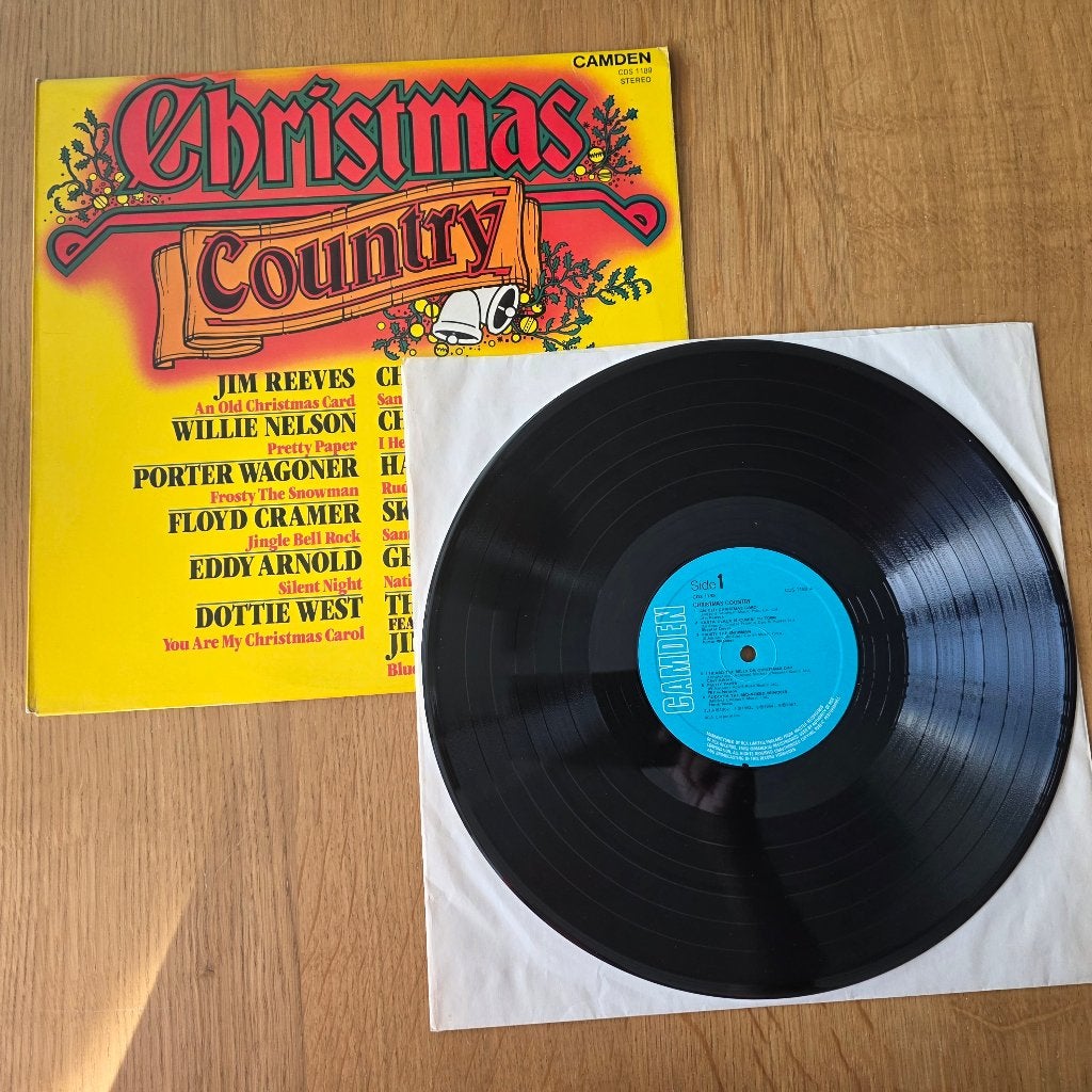 Various – Christmas Country (UK1980's) (VG+/VG+), Cd's en Dvd's, Ophalen of Verzenden, Gebruikt, 12 inch