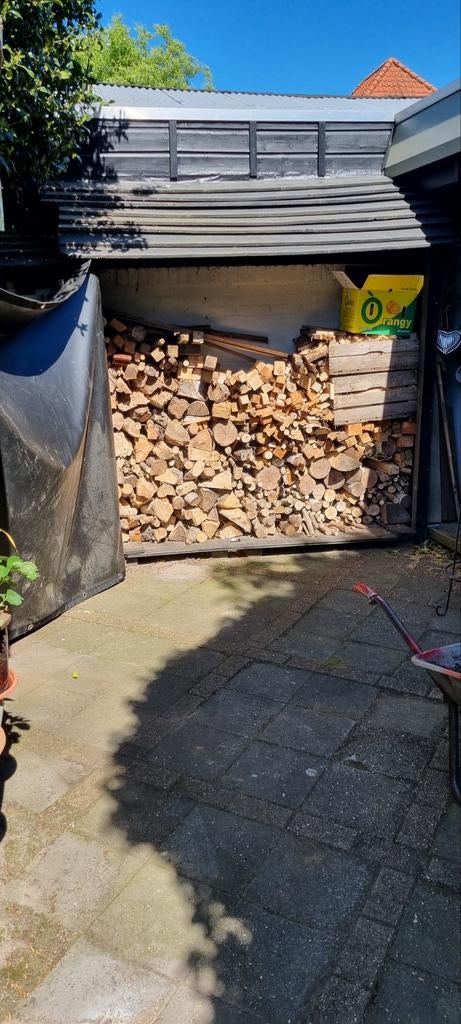 Haardhout brandhout kachelhout, Tuin en Terras, Haardhout, Minder dan 3 m³, Ophalen