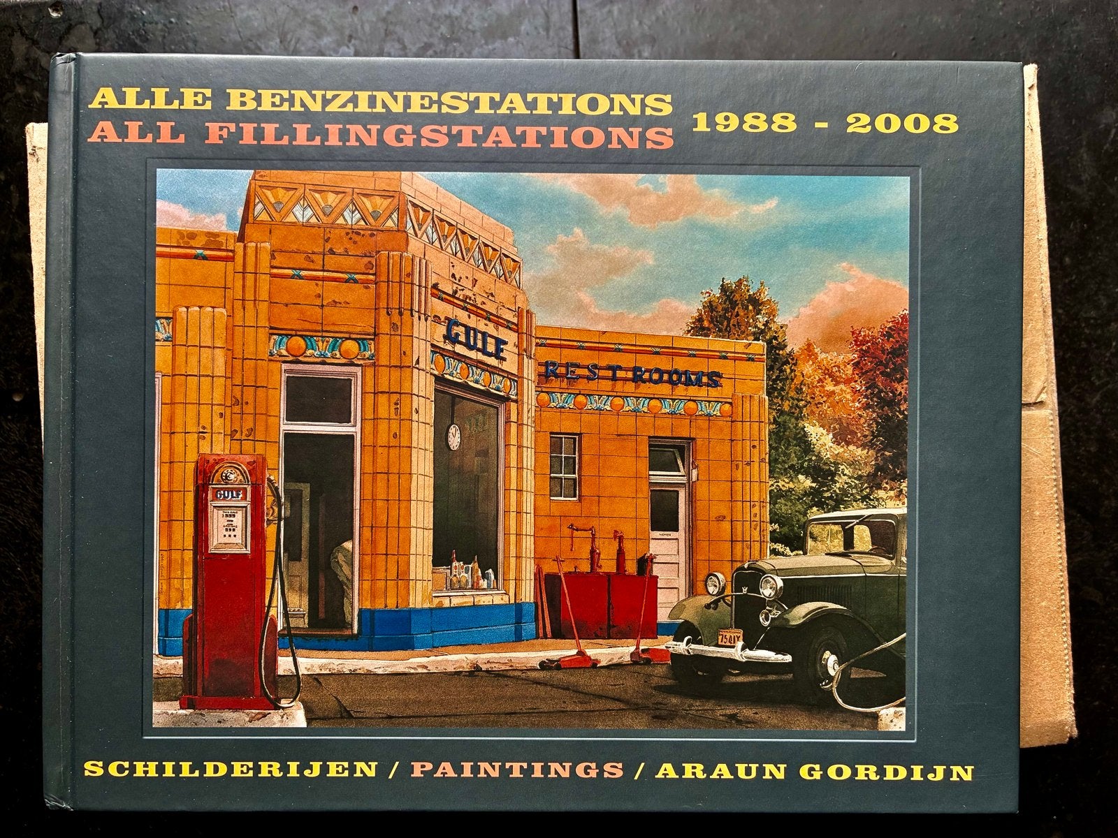 Alle Benzinestations 1988-2008 - Schilderijen Araun Gordijn, Ophalen of Verzenden, Zo goed als nieuw, Algemeen