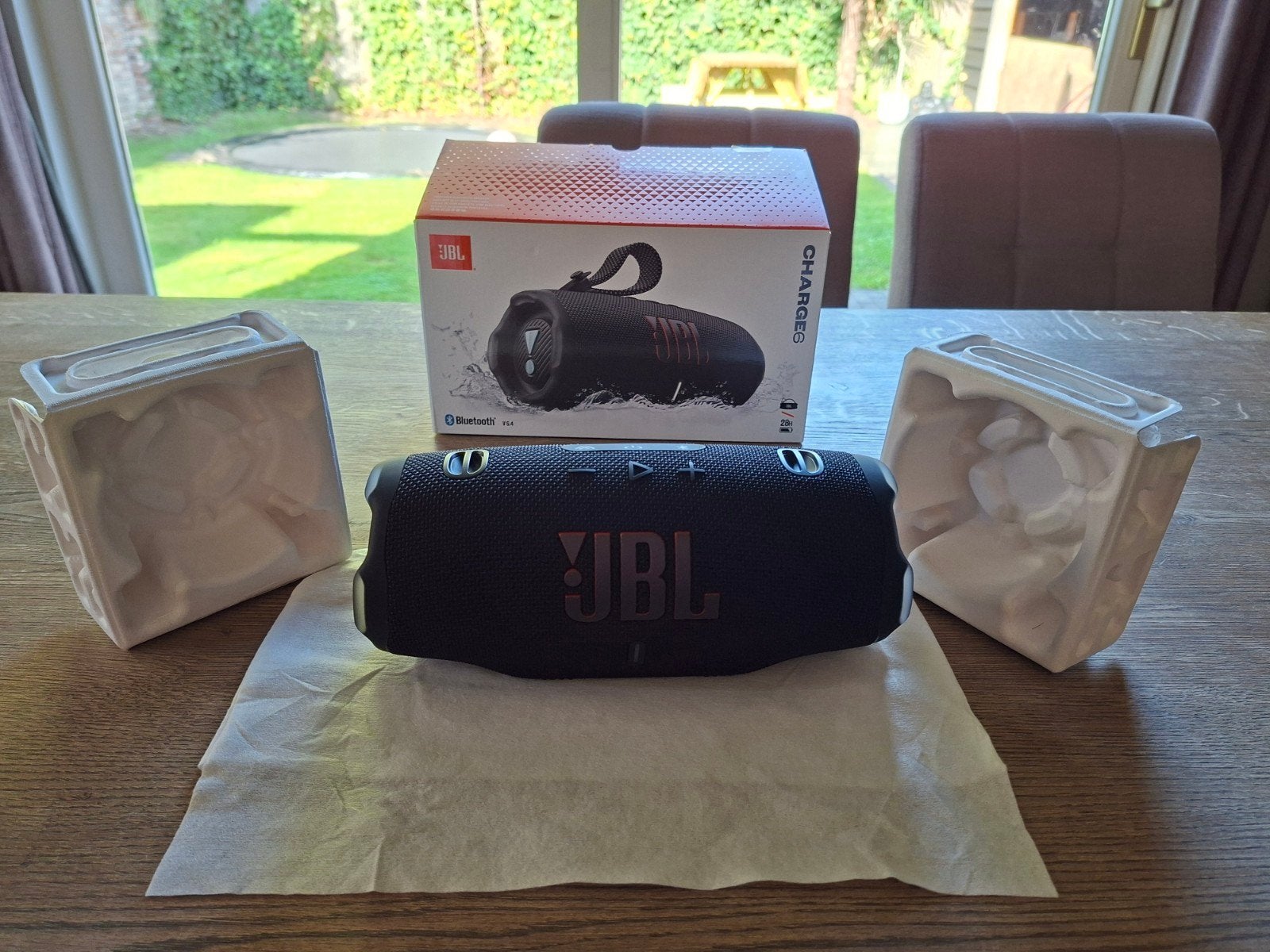 JBL Charge 6 Draagbare Bluetooth Speaker, zwart