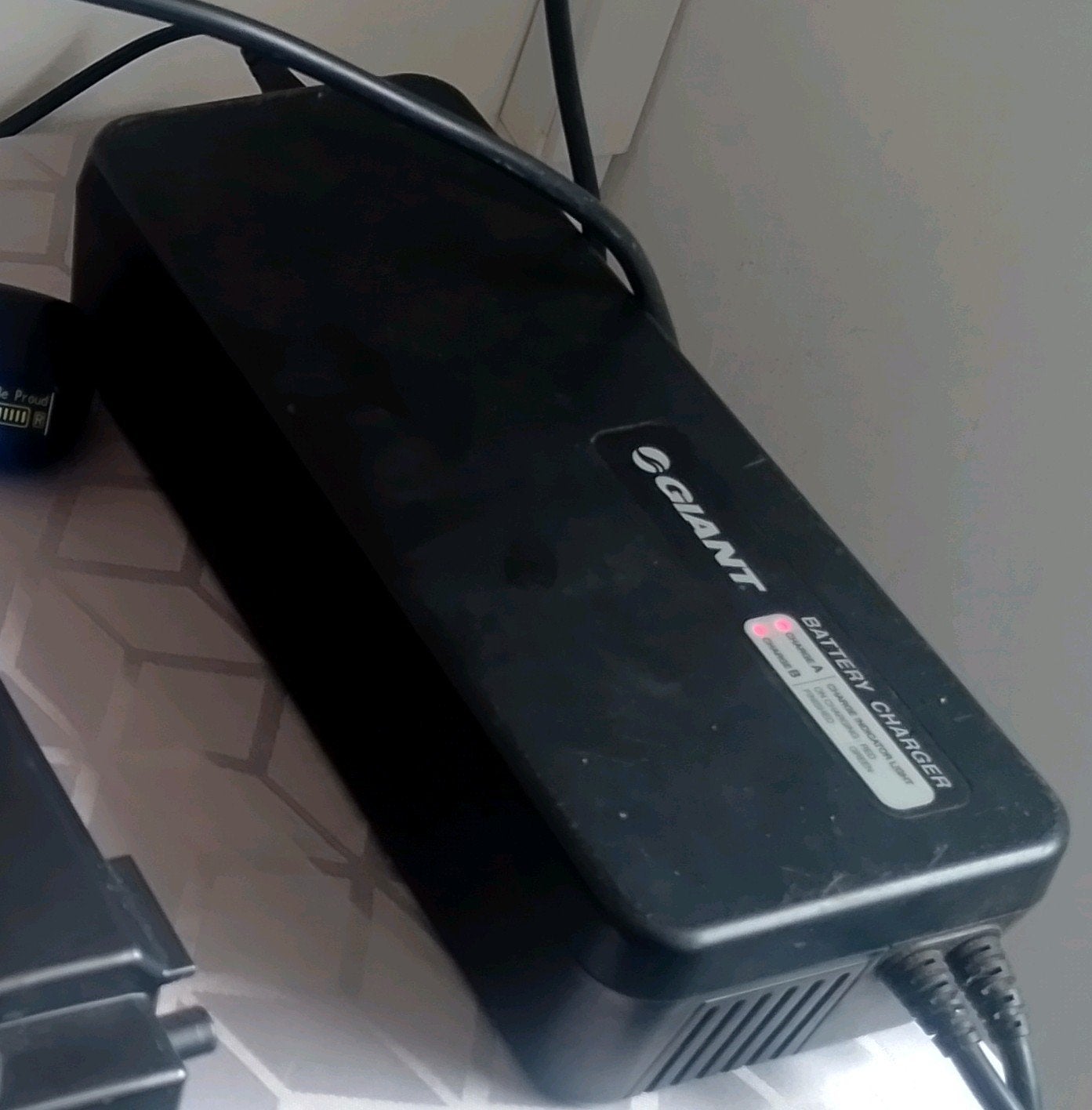 Giant lader 36 volt, Ophalen of Verzenden, Gebruikt