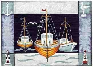 Borduurpakket Marine 34863, ., Nieuw, Ophalen of Verzenden, .