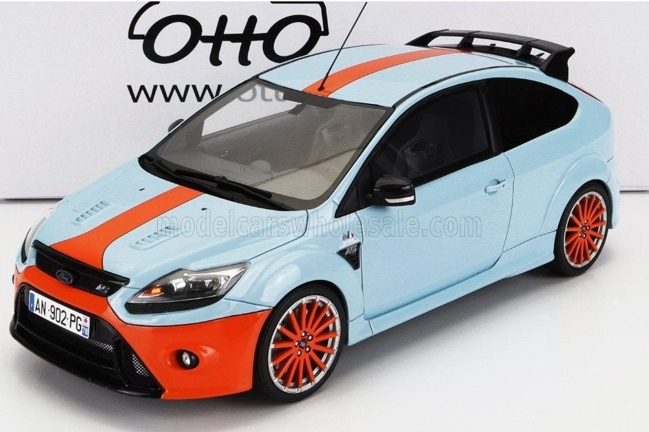 1:18 Ford Focus MK2 RS Le Mans Gulf 2010Ottomobile 999 stuks, Hobby en Vrije tijd, Modelauto's | 1:18, Ophalen of Verzenden, Nieuw
