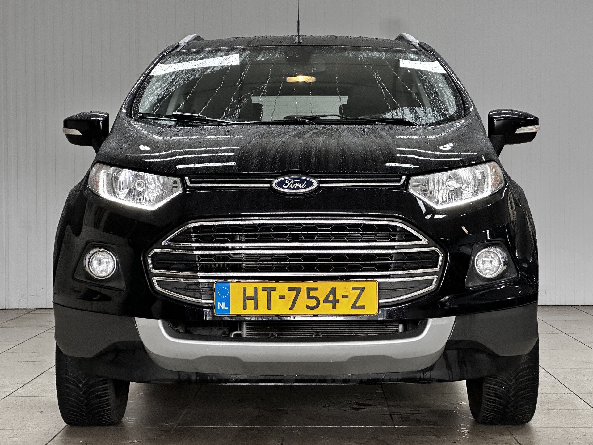 Ford EcoSport 1.0 EcoBoost Titanium/ D-Riem Verv 106.000KM!/, Auto's, Voorwielaandrijving, Gebruikt, Ecosport, Zwart