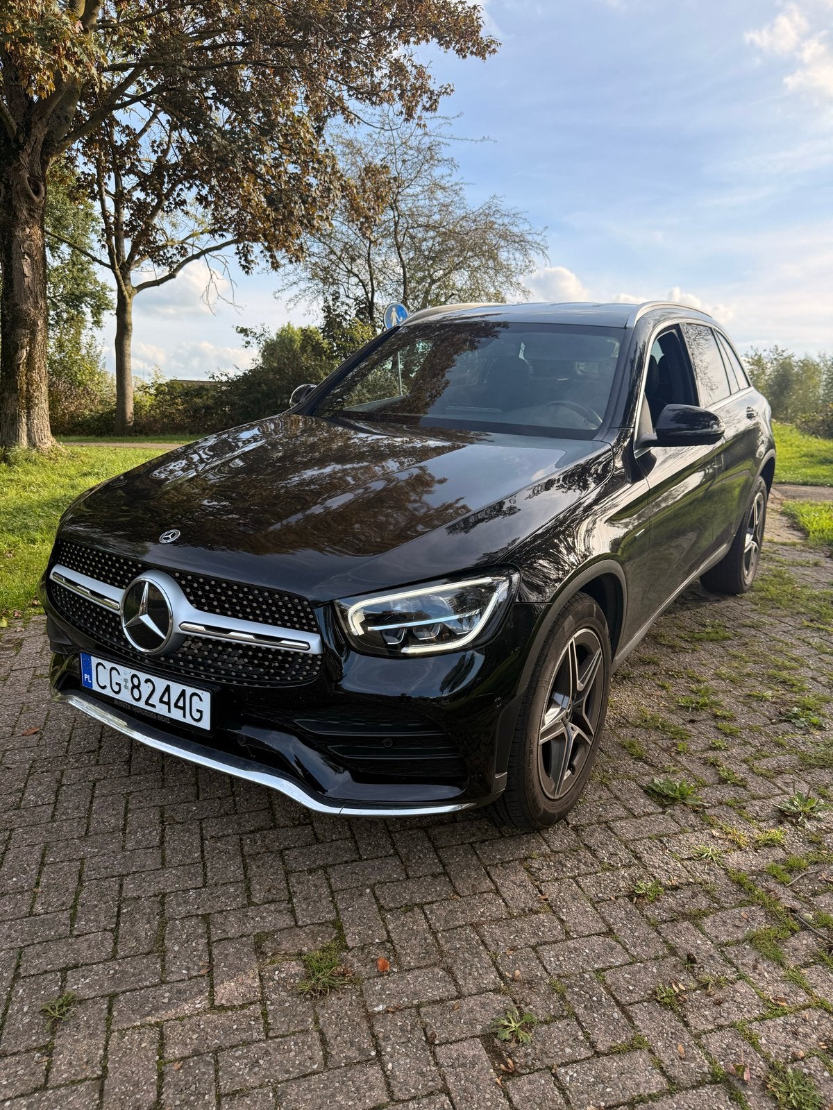 Mercedes glc 300 de hybride amg, Auto diversen, Automaat, Mercedes-Benz, Ophalen of Verzenden, Benzine