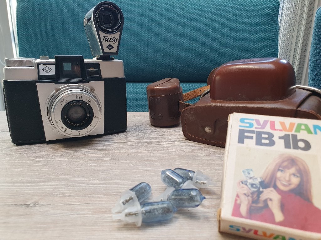 Agfa achromat 1:8 isoly camera, Ophalen of Verzenden, 1960 tot 1980, Fototoestel