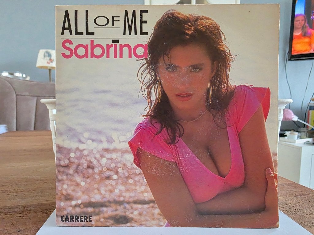 7" Single Sabrina - All Of Me + Instrumental, Cd's en Dvd's, Gebruikt, 7 inch, Ophalen of Verzenden, Pop