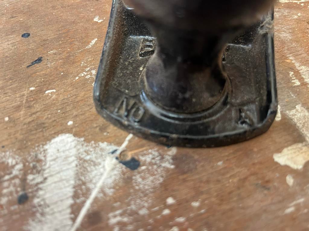 Stanley No. 4 Stalen Schaaf met Geribde Zool, Ophalen, Gebruikt