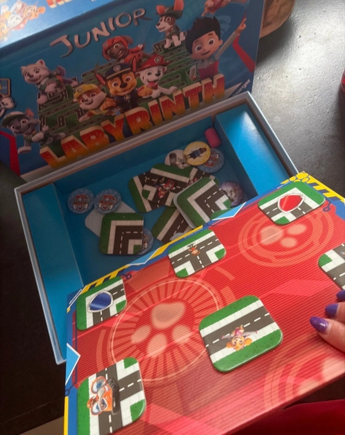 Paw Patrol Labyrinth Junior Bordspel - Zo goed als nieuw, Een of twee spelers, Ophalen of Verzenden, Zo goed als nieuw
