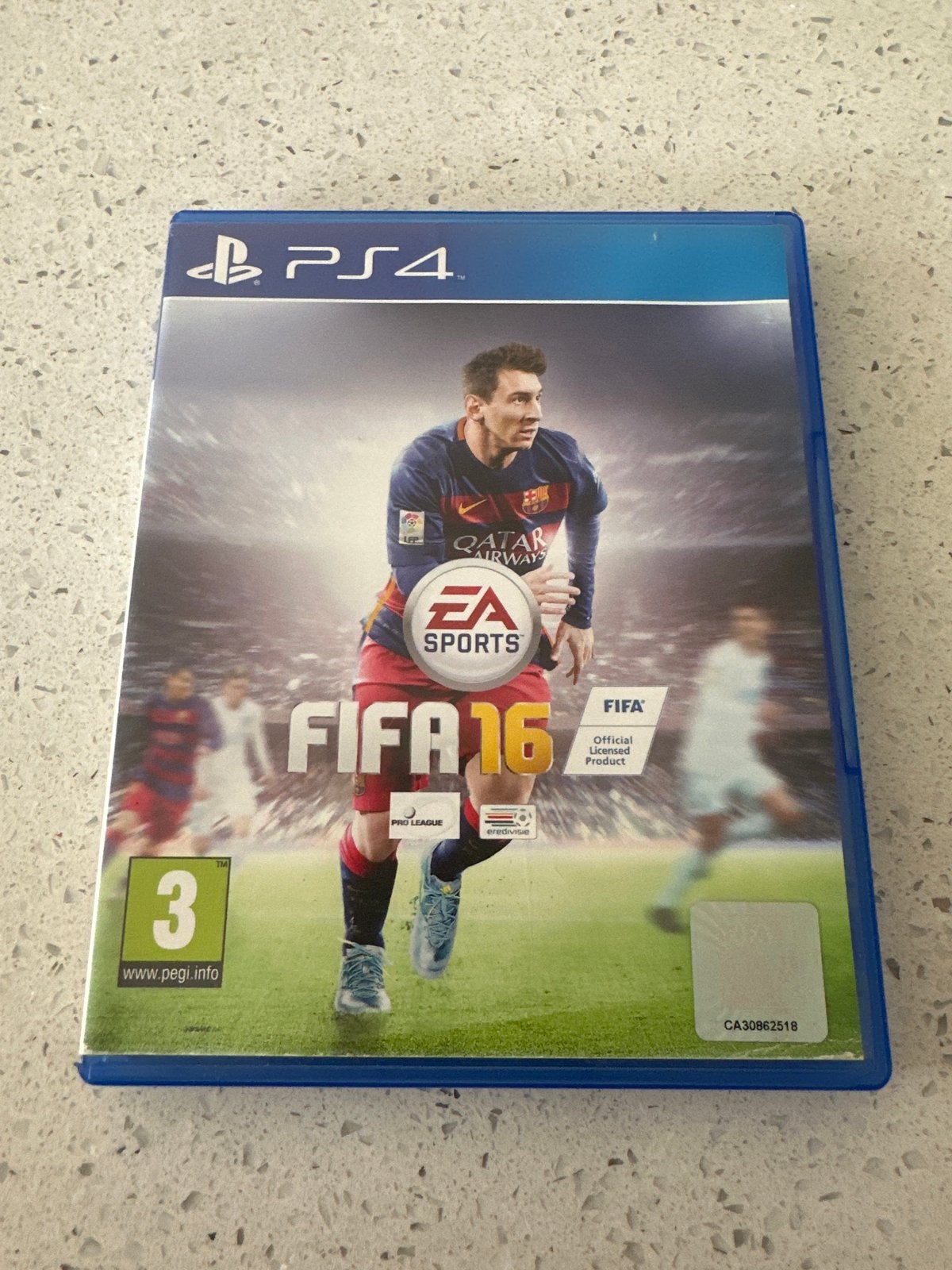 FIFA 16 PS4 - Voetbalgame met Messi op de cover, Spelcomputers en Games, Games | Sony PlayStation 4, Gebruikt, Eén computer, Ophalen of Verzenden