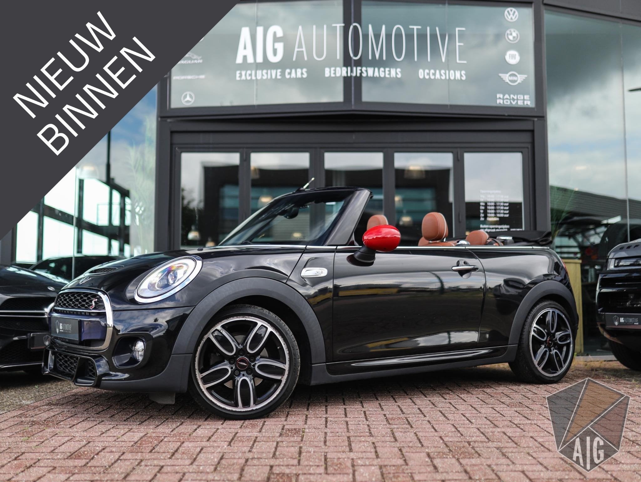MINI Cabrio 2.0 Cooper S Chili Serious Business | JCW | Lede, Auto's, Mini, Gebruikt, Euro 6, Cabriolet, 4 stoelen
