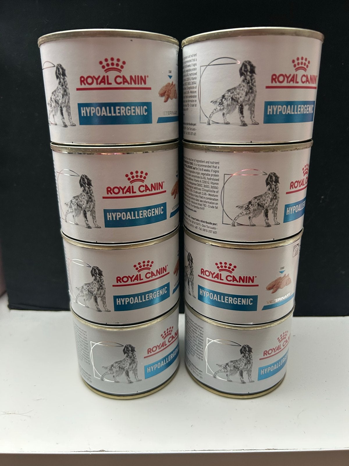 Royal Canin Hypoallergenic natvoer hond – 8 blikjes (200g), Dieren en Toebehoren, Dierenvoeding, Ophalen of Verzenden, Hond