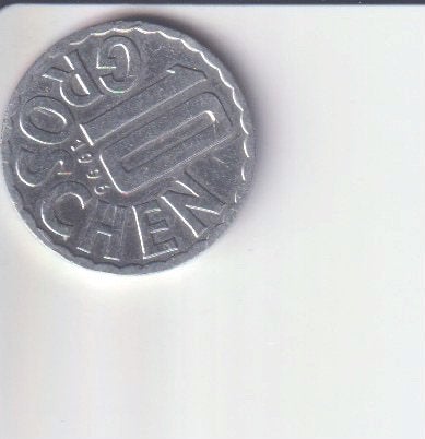 10 groschen 1996 oostenrijk, Verzenden, Oostenrijk