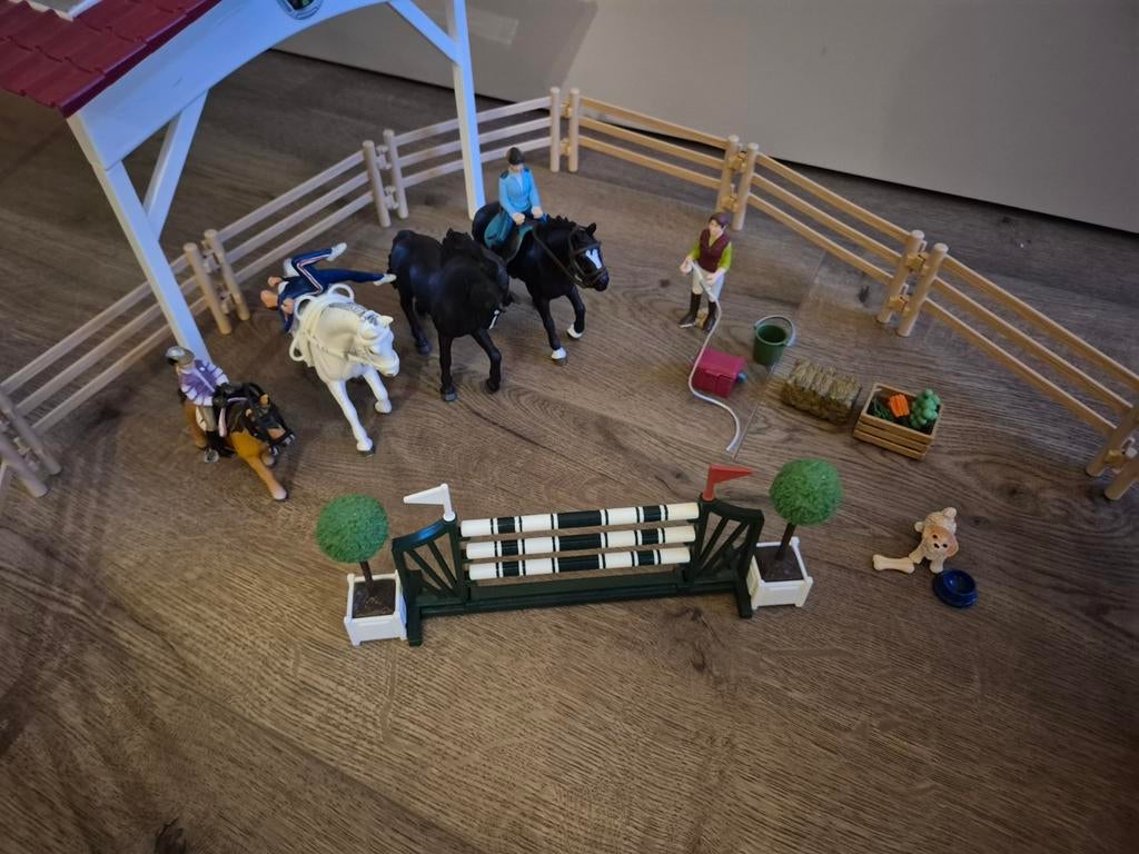 Schleich Horse Club Manege, Verzamelen, Speelgoed, Ophalen of Verzenden, Gebruikt