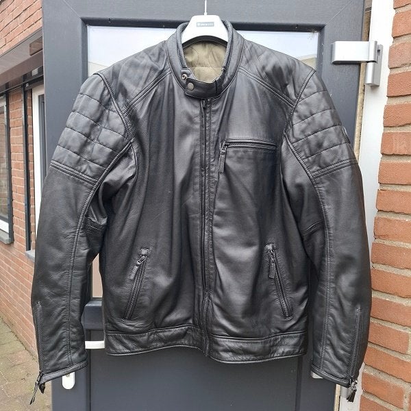 Difi Lederen Motorjas, Ophalen, Heren, Difi, Jas | leer
