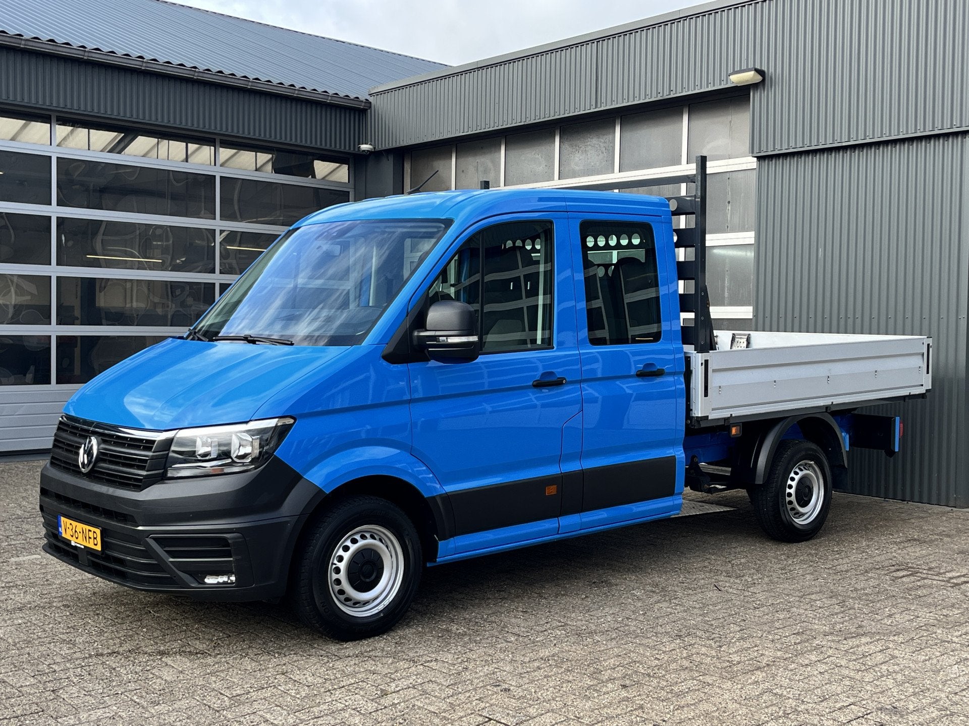Volkswagen Crafter 35 2.0 TDI L3 DC Airco Cruise controle Eu, Auto's, Gebruikt, 4 cilinders, 3000 kg, Bedrijf