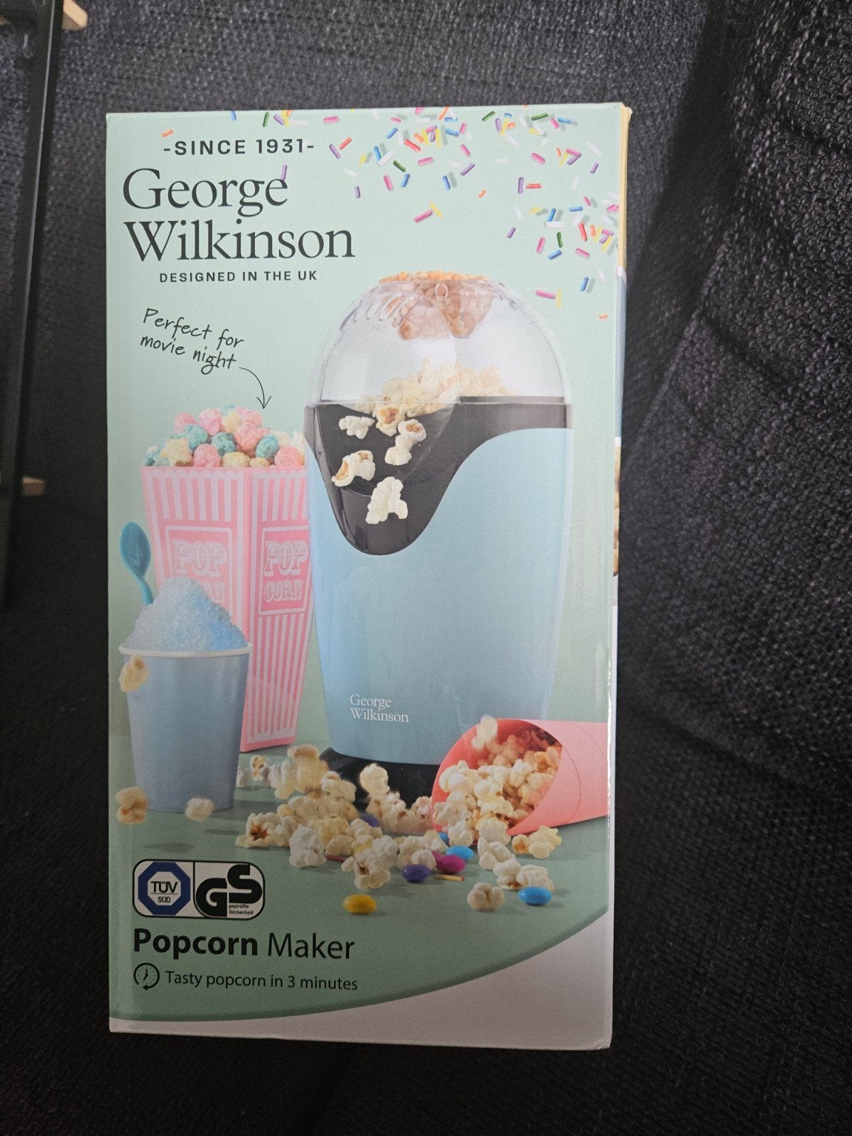 George Wilkinson Popcorn Maker - 1200W, Huis en Inrichting, Overige typen, Ophalen of Verzenden, Zo goed als nieuw, Overige merken