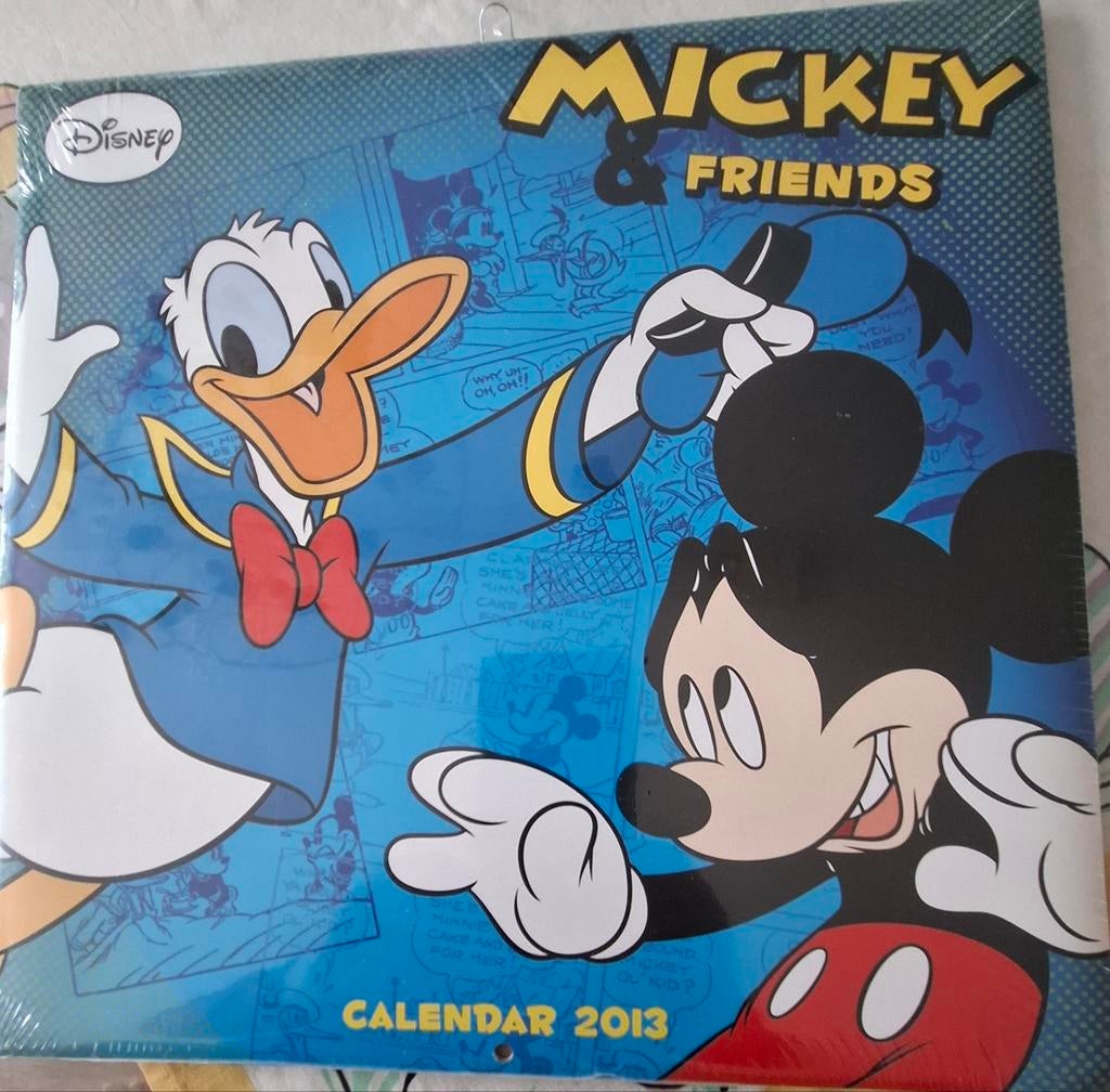 Mickey Mouse kalender 2013 (sealed), Ophalen of Verzenden, Mickey Mouse, Nieuw, Plaatje of Poster