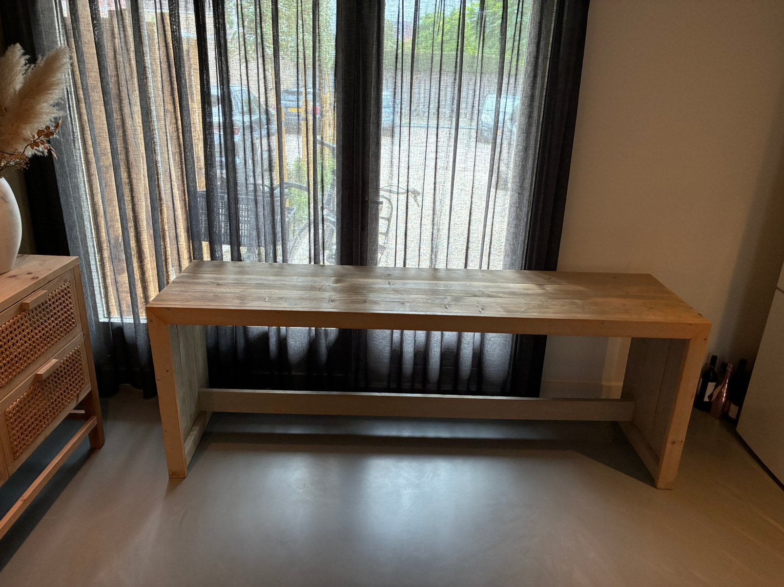 Bureau of side table, Huis en Inrichting, Ophalen, Zo goed als nieuw, 25 tot 50 cm, Rechthoekig