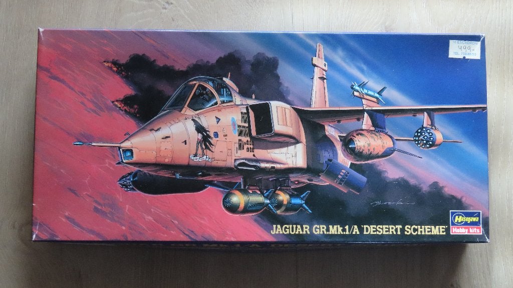Jaguar Gr.1 Gulf War Hasegawa 1/72, Nieuw, Ophalen of Verzenden, Vliegtuig, Hasegawa