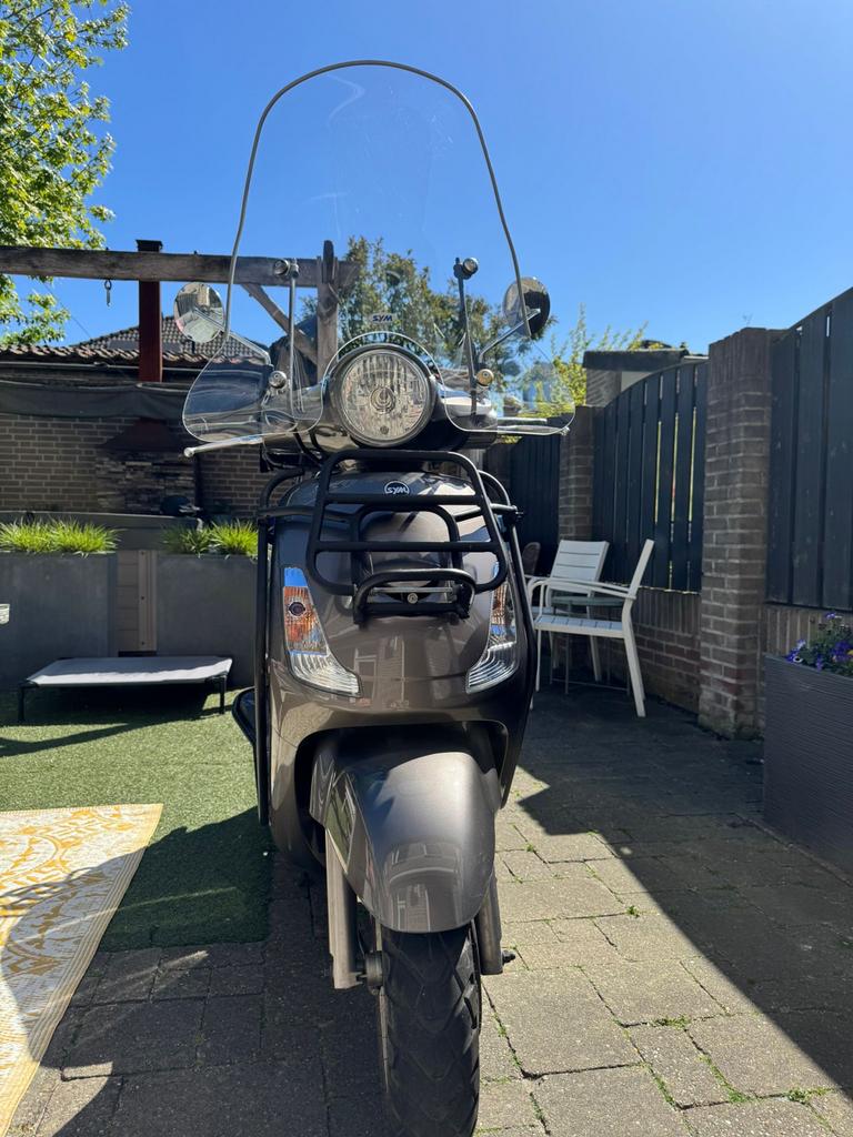 SYM Fiddle 2 met veel nieuwe onderdelen, Ophalen, Gebruikt, Maximaal 45 km/u, Benzine
