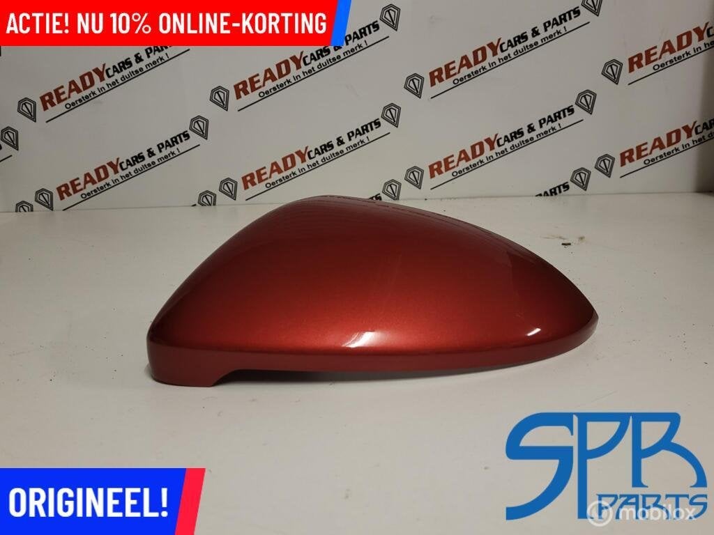 GOLF 7 Spiegelkap LINKS LA3X SPIEGEL BUITENSPIEGEL KAP RED, Volkswagen, Nieuw, Ophalen of Verzenden, Volkswagen