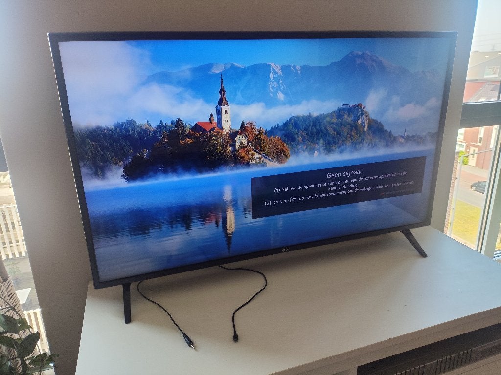 LG 4K Ultra HD televisie 43 inch smart tv, Audio, Tv en Foto, Televisies, Ophalen, LED, 50 Hz, Zo goed als nieuw