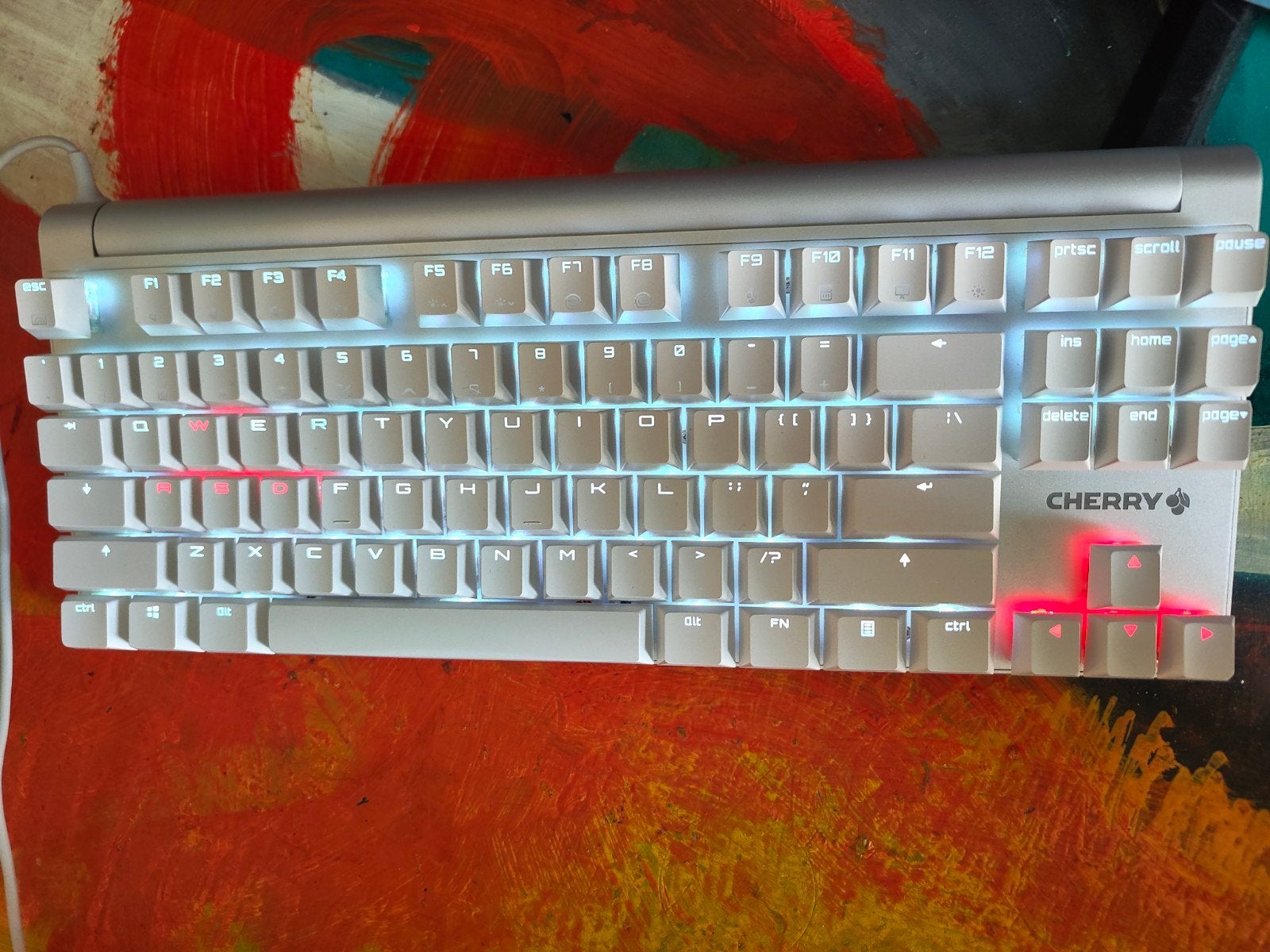 Mechanical keyboard Cherry MX board 8.0, Ophalen of Verzenden, Zo goed als nieuw, Elektrisch