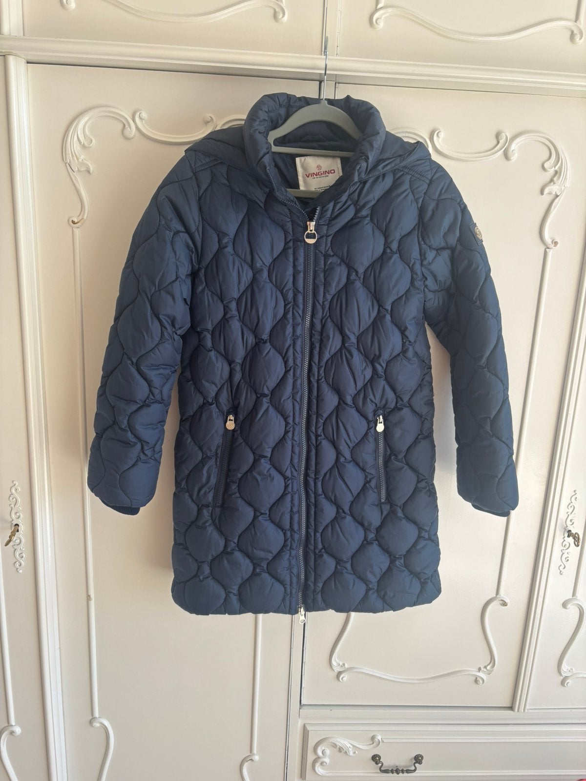 Nieuw blauwe jas Vingino maat 152, Ophalen of Verzenden, Nieuw, Meisje, Jas