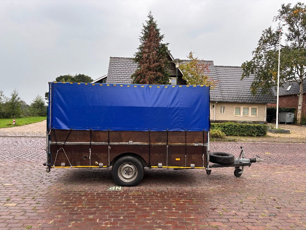 Haverkate Marktkraam aanhangwagen  – Uitschuifbaar, Ophalen, Gebruikt