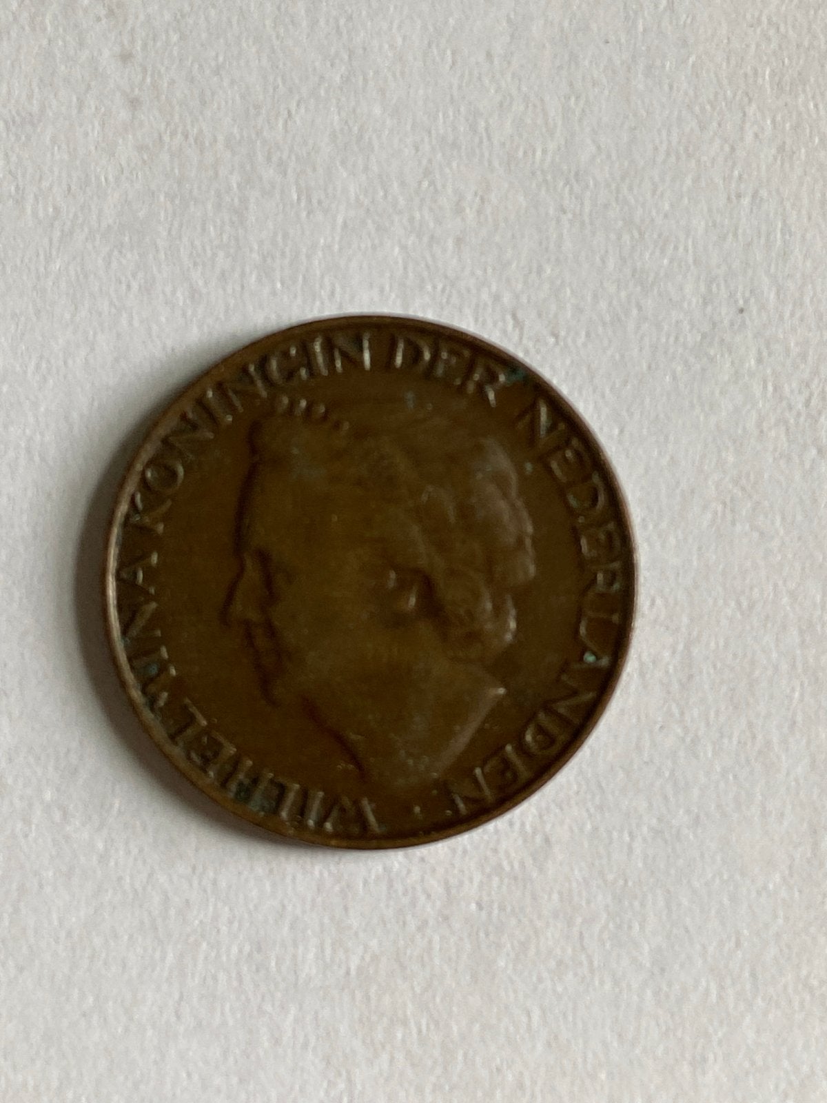 1 Cent Munt Koningin Wilhelmina 1948, Postzegels en Munten, Munten | Nederland, Ophalen of Verzenden, Koningin Wilhelmina, 1 cent