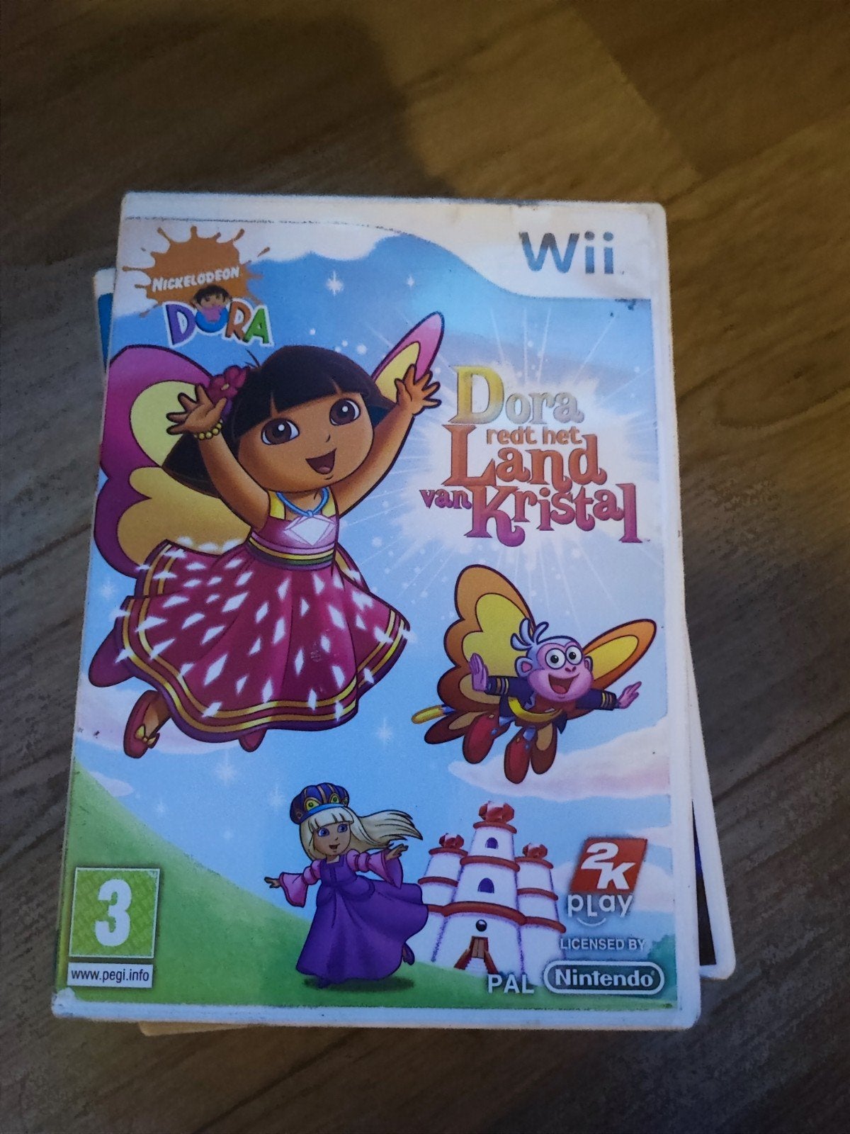 Dora land van kristallen wii spel, Spelcomputers en Games, Avontuur en Actie, 1 speler, Ophalen of Verzenden, Zo goed als nieuw