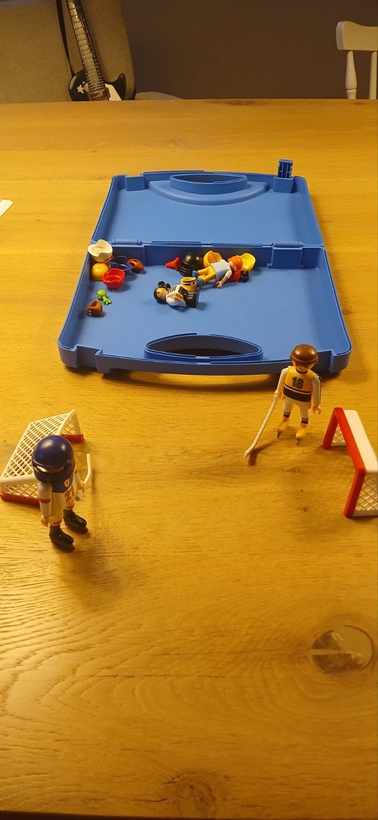 Ijshockey playmobil, Kinderen en Baby's, Ophalen of Verzenden, Gebruikt