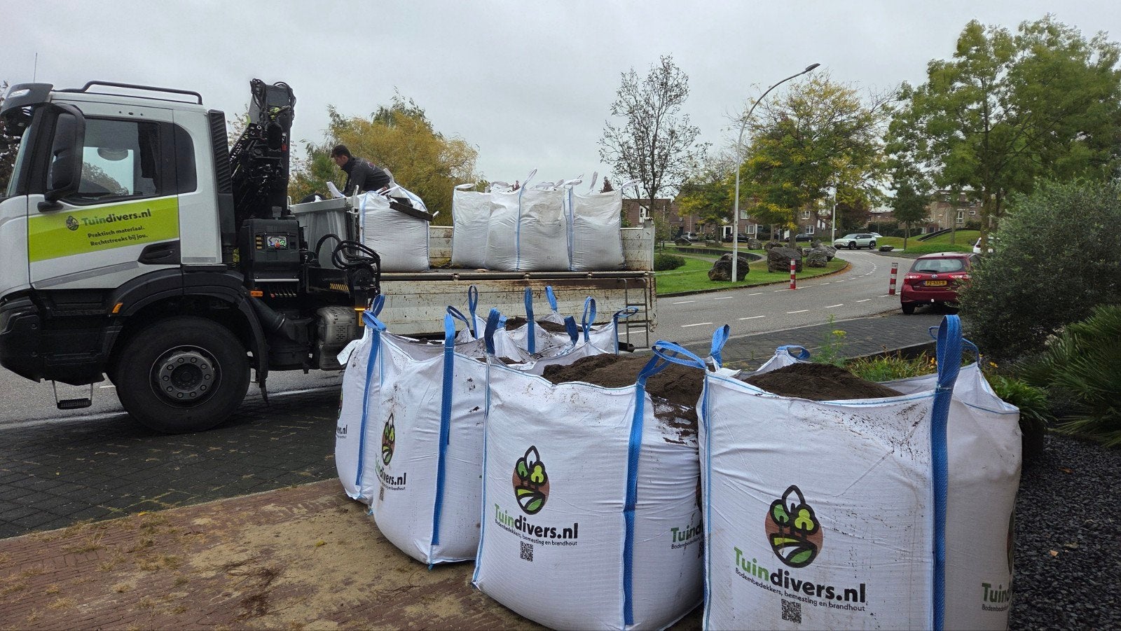 1 Gratis lege gebruikte big bag van 1m3, Ophalen, Gebruikt