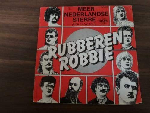 Rubberen Robbie ‎– Meer Nederlandse Sterre (Holland Olé), Cd's en Dvd's, Vinyl Singles, Ophalen of Verzenden, Zo goed als nieuw
