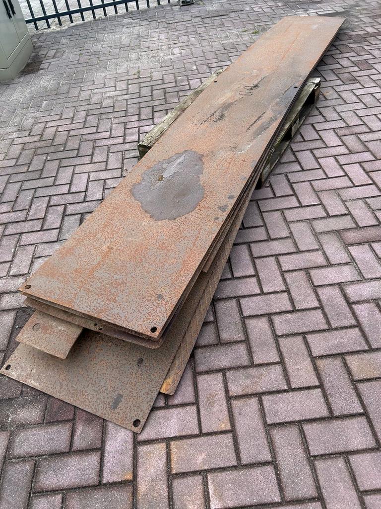 Rijplaten ijzer, Ophalen of Verzenden, Gebruikt, IJzer