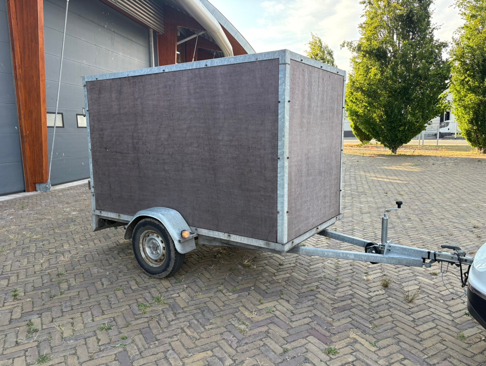 Gesloten aanhanger 257x130x150cm 750kg❗️, Ophalen of Verzenden, Zo goed als nieuw