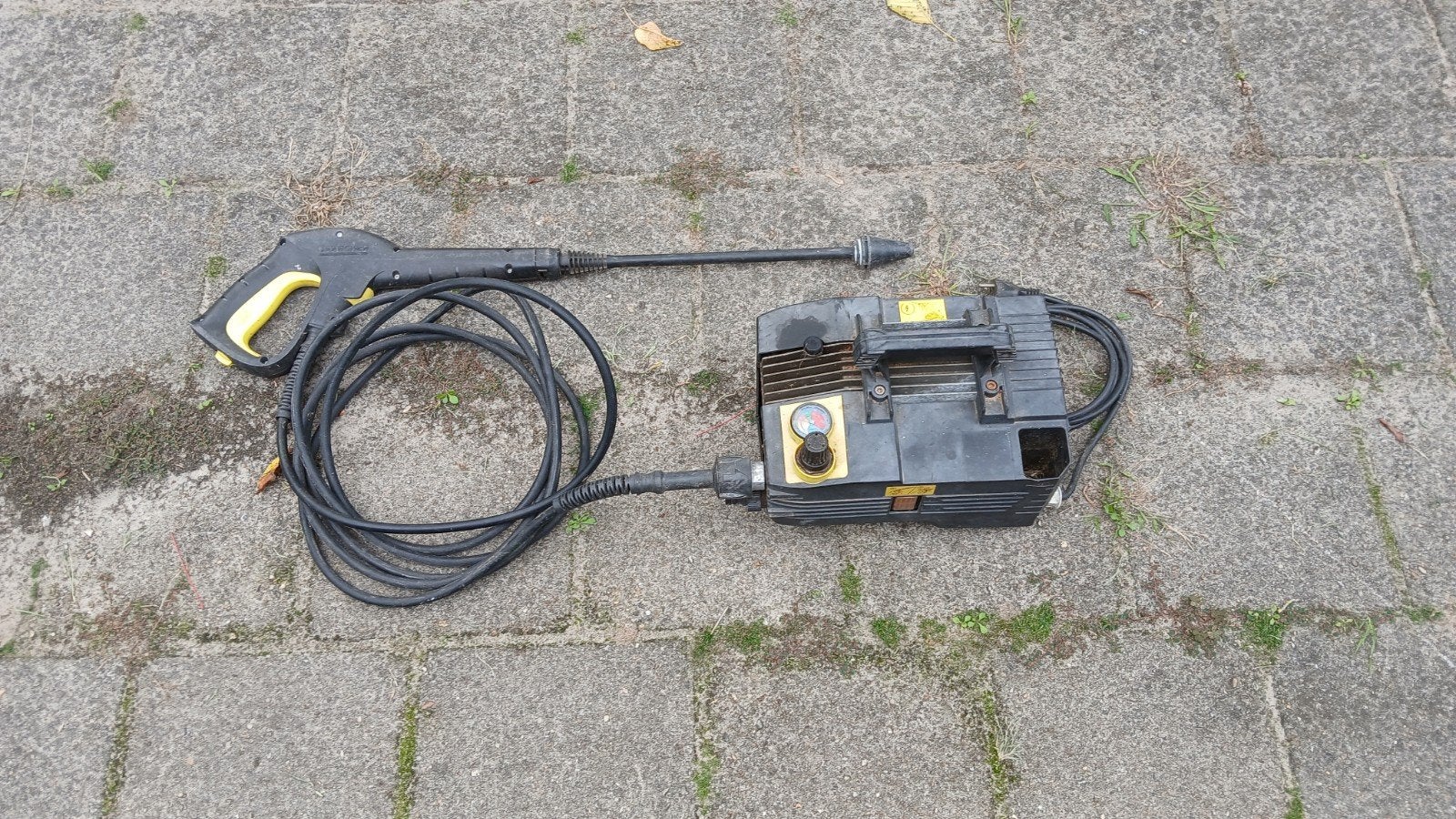 Karcher hogedrukreiniger - Oud model, werkt perfect!, Ophalen, Gebruikt, Elektrisch, Karcher