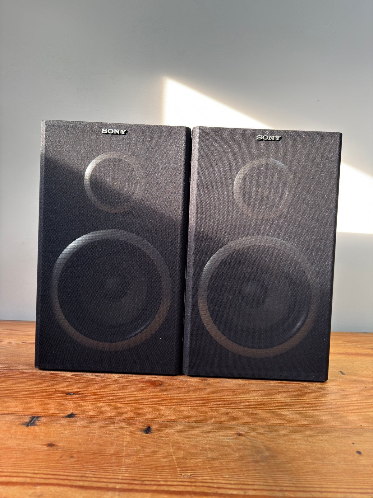 Sony SS-A202 Boekenplank Luidsprekers - 68W, 6 Ohm, Audio, Tv en Foto, Luidsprekers, Gebruikt, Ophalen of Verzenden, Sony, Minder dan 60 watt